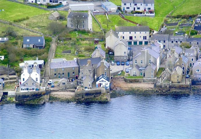 Stromness Aerial Photo